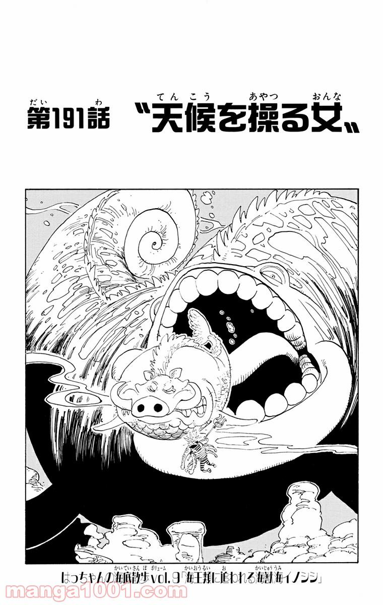 ワンピース - 第191話: 第191話