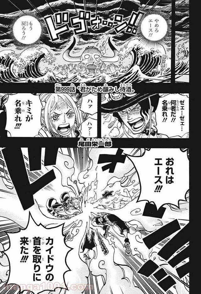 ワンピース - 第999話: 第999話